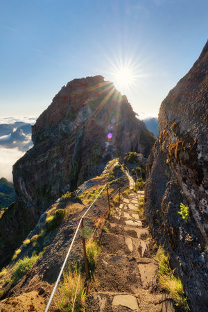 Pico Arieiro to Ruivo hike on Madeira, Portugal, post processed using exposure bracketing