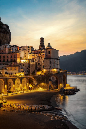 Amalfi Coast in Italy taken in May 2022の写真素材