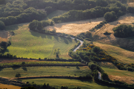 Rolling Hills in Tuscany, Italy taken in May 2022の写真素材