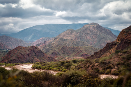 Cafayate in Salta Region Northern Argentinaの写真素材