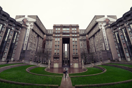 Brutalist Architecture in Suburban Paris