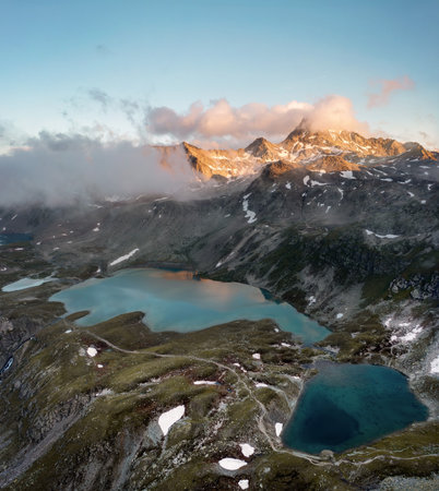 JÃ¶riseen high up in the Swiss Alps