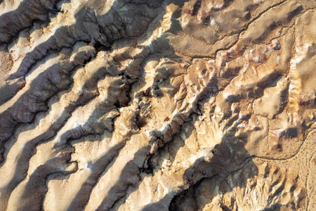 Gobi Desert in Central Mongoliaの写真素材