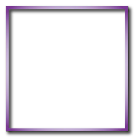 Illustration of purple empty, single, colorful, web, internet, square frame.の写真素材