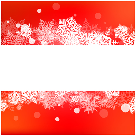 Christmas vector snowflake background for card. Snowfall illustration wallpaper.のイラスト素材