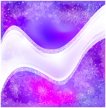 Christmas vector snowflake background for card. Snowfall illustration wallpaper.のイラスト素材