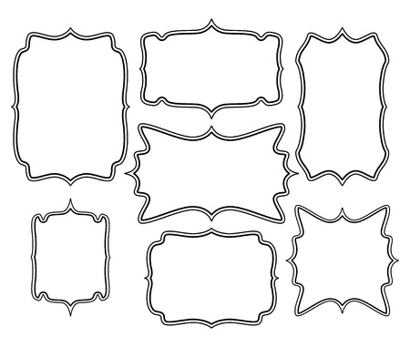 empty frame vector symbol icon design.のイラスト素材