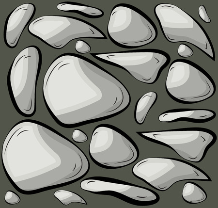 stone wall game texture beautiful banner wallpaper design illustration のイラスト素材