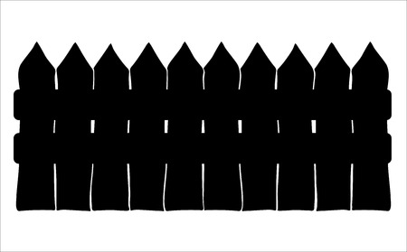 fence cartoon vector symbol icon design. Beautiful illustration isolated on white backgroundのイラスト素材