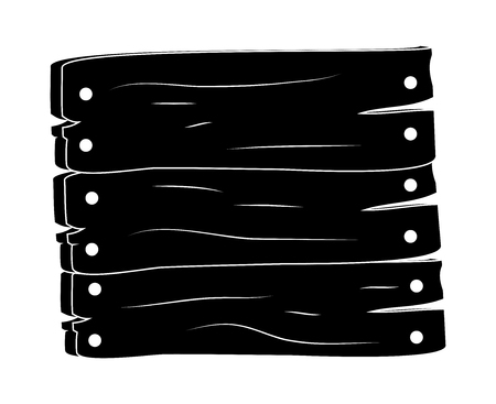Wooden plaque sign vector symbol icon design. Beautiful illustration isolated on white backgroundのイラスト素材