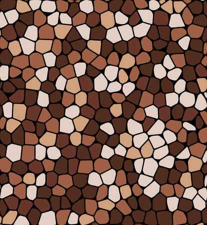 stone pebble texture mosaic vector background wallpaperのイラスト素材