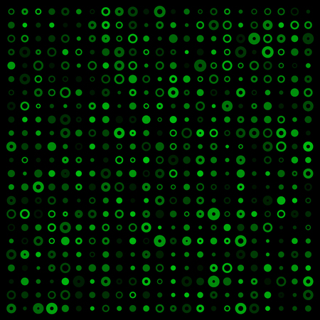 Abstract circle background beautiful wallpaper glow on blackのイラスト素材