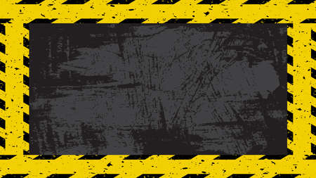 Empty background alarm with police line.のイラスト素材