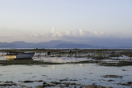 Quiet seaside sceneryのeditorial素材