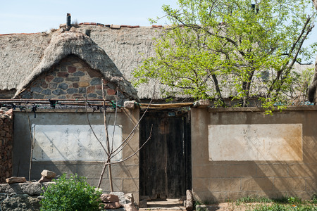 An old chinese buildingのeditorial素材