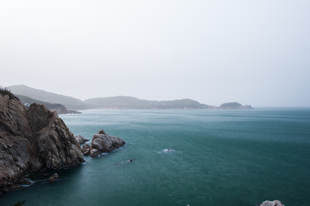 Weihai sea viewの写真素材