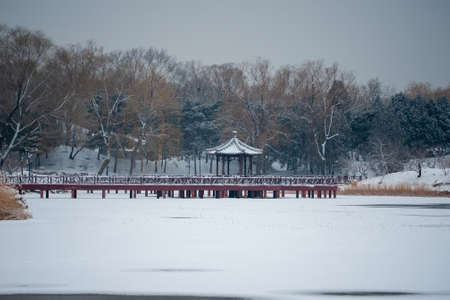 Summer Palace in the Snowのeditorial素材