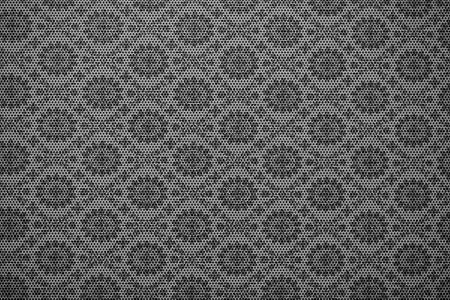 Mesh Floral Pattern - Floral Metal Background-Texture.の写真素材