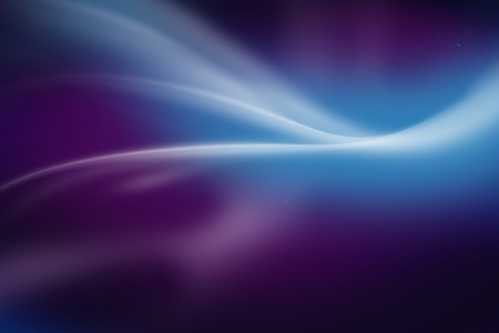 Fantasy Violet Background with Light Blue Mystic Fog. Some Stars in the Background.の写真素材