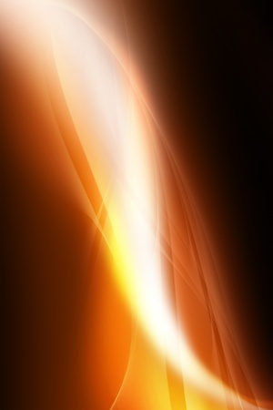 Orange Light Rays Background. Elegant Stylish Light Rays Background. Vertical Design.の写真素材