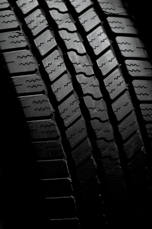 Tire Vertical Studio Shot  All Seasons Car Tire