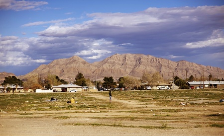 Other Hand Las Vegas. Dirty Homeless Part of Las VEgas, Nevada.の写真素材