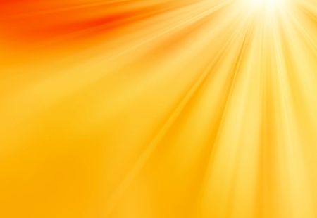 Orange Sunlights Background