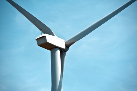 Wind Turbines in Dexter, MN - Mower County, Minnesota, USA. Wind Turbine  の写真素材