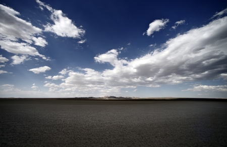 Dry Lakebad Mojave Desert, California, USA. Dry Lake Landscape. California Photo Collection.の写真素材