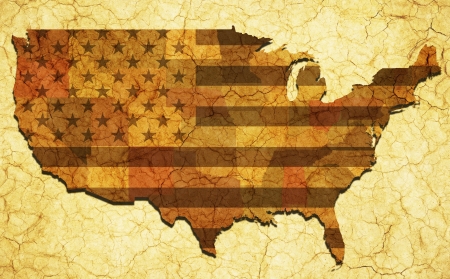 Historic Drought in USA. Drought Concept. Extreme Weather Conditions.の写真素材