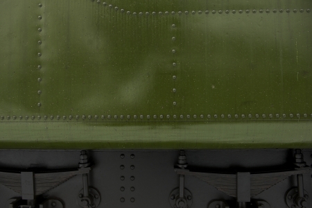 Green Metal Background ( Steam Locomotive Element ).の写真素材