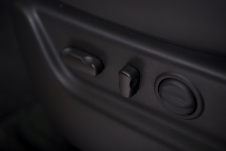 Car Power Seat Buttons. Black Plastic Electric Vehicle Seat Adjusting Buttons. Car Equipment...
