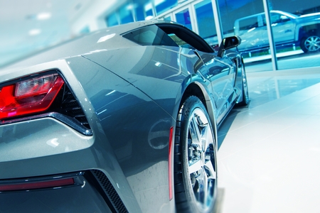 Car Dealer Showroom Sale. Brand New Car For Sale.