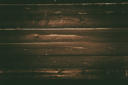 Dark Aged Wood Backdrop. Rustic Wood Backgroundの写真素材