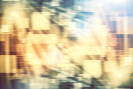 Colorful Motion Background Illustration. Cool Full of Colors Abstraction.の写真素材