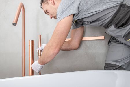 Modern and Stylish Bathroom Bathtub Installation Included Elegant Trim Kit. Home Improvement Theme....