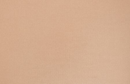 Background Of Plain Light Brown Large Sheet Of Cardboard Texture.の写真素材