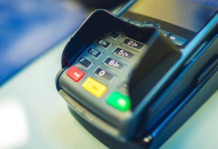 Commerce and Business Technologies. Credit and Debits Card Payments Store Terminal. Accepting...