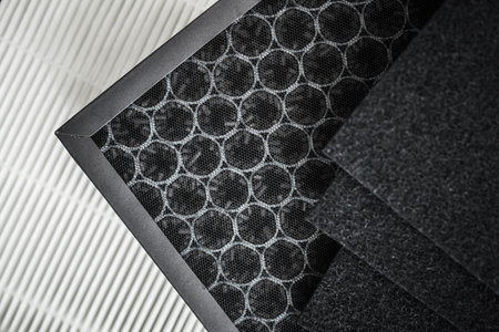 Residential High Efficiency Particulate Air Filters. Carbon Activated Base and HEPA. Fighting Air...