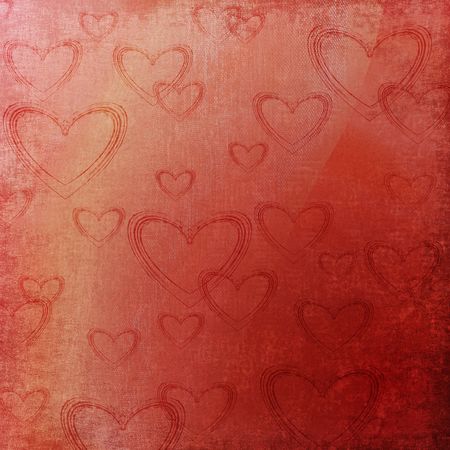 valentines background with  heartsの写真素材