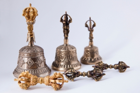 Tibetan Bell の写真素材