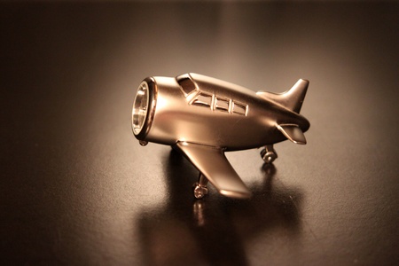 clock airplane