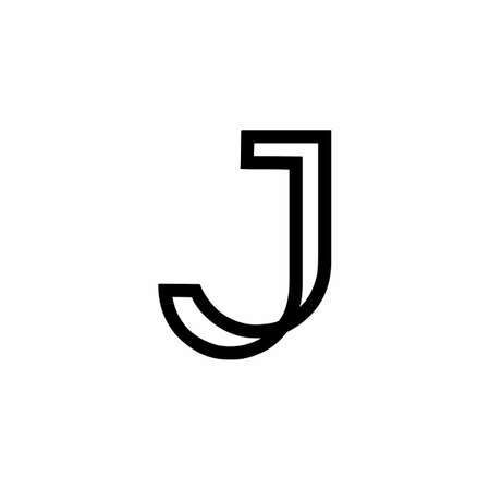 Alphabet initial logo letter symbolのイラスト素材