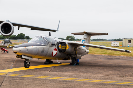 J105Oe from the Austrian Air Force seen at the 2017 Royal International Air Tattoo at Royal Air...