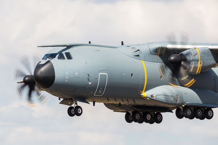 Airbus EC-400 Atlas pictured at the 2018 Royal International Air Tattoo at RAF Fairford in...