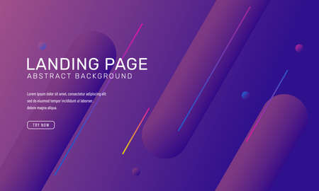 3d flow shape creative design set. Dynamic liquid color wave backgrounds. Templates set for brochures, posters, banners, flyers and cards. Vector illustration.のイラスト素材