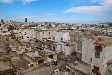 In the Medina Altstadt, shopping and take a look at the nice shopsの写真素材