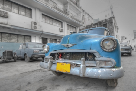 Cuba Caribbean carのeditorial素材