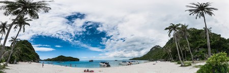 Koh Phangan, Thailand Southern paradise in summer 2014のeditorial素材