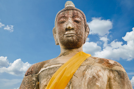 Wat Mahathat Temple, Ayutthaya, Thailandのeditorial素材